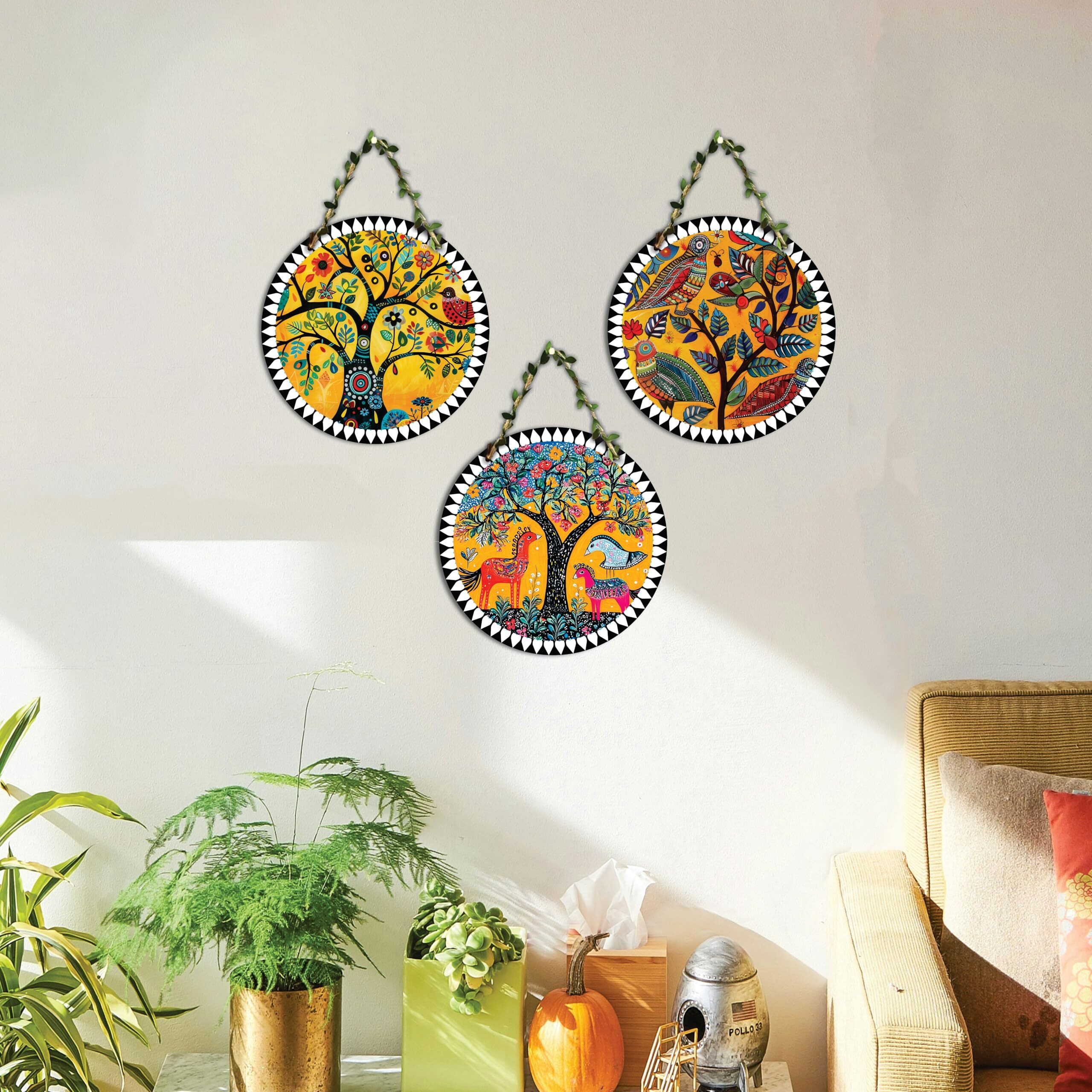 Giftplease Wall Hangings For Home Decoration | Home Decor Items For Living Room | House Decorative Items | Decorative Items For Home | Room Decor Items For Bedroom | Interior Decoration Items (Pattern-20)