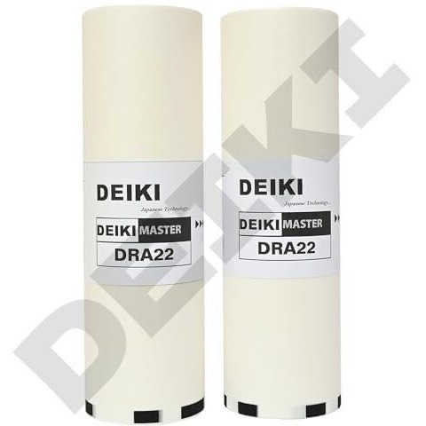 Deiki Dra 22 B4 (50M, 100 Stencil Approx) Master Roll For Duplo Duplicator Dpa 125 Ii, 2 Rolls Per Box