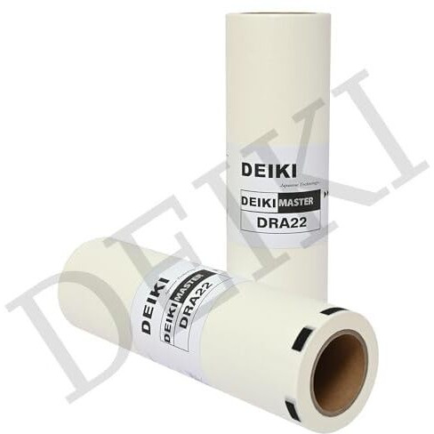 Deiki Dra 22 B4 (50M, 100 Stencil Approx) Master Roll For Duplo Duplicator Dpa 125 Ii, 2 Rolls Per Box