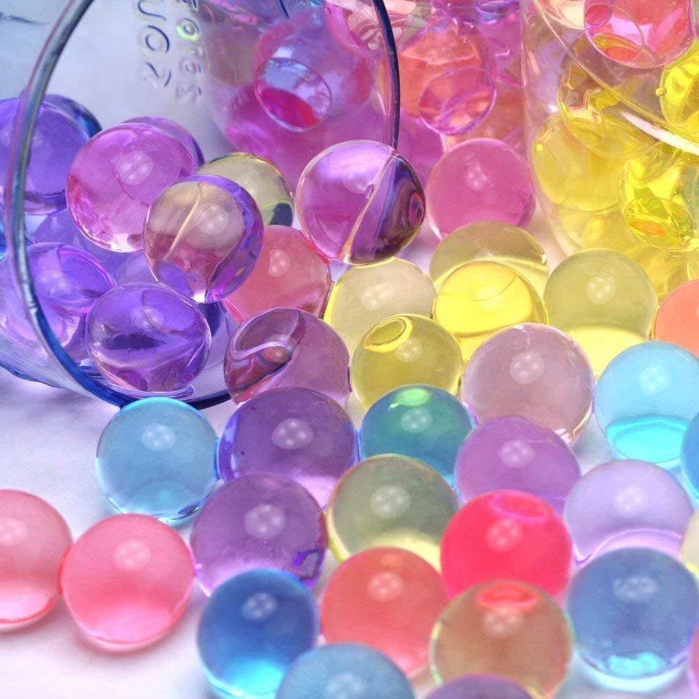 Anab Gi 750 Beads 3 Oz Marvel Beads Water Beads Gel Pearls 12 Color Rainbow Mix Makes 3 4 Gallons Of Beads When Fully Absorbed