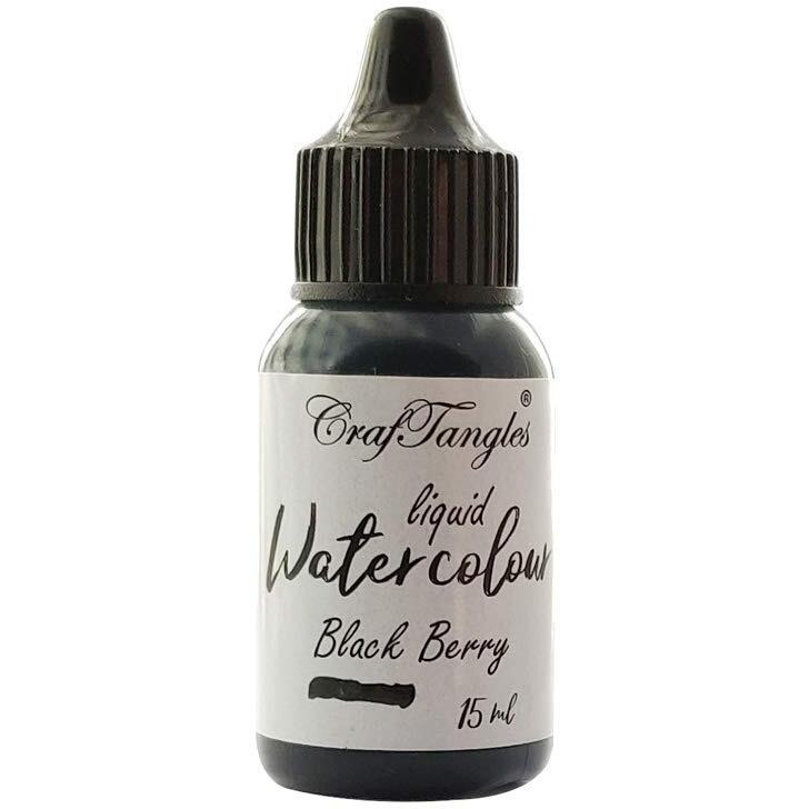 Craftangles Liquid Watercolor (15 Ml) - Blackberry