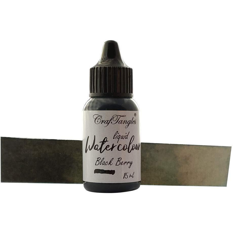 Craftangles Liquid Watercolor (15 Ml) - Blackberry