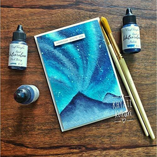 Craftangles Liquid Watercolor (15 Ml) - Blackberry