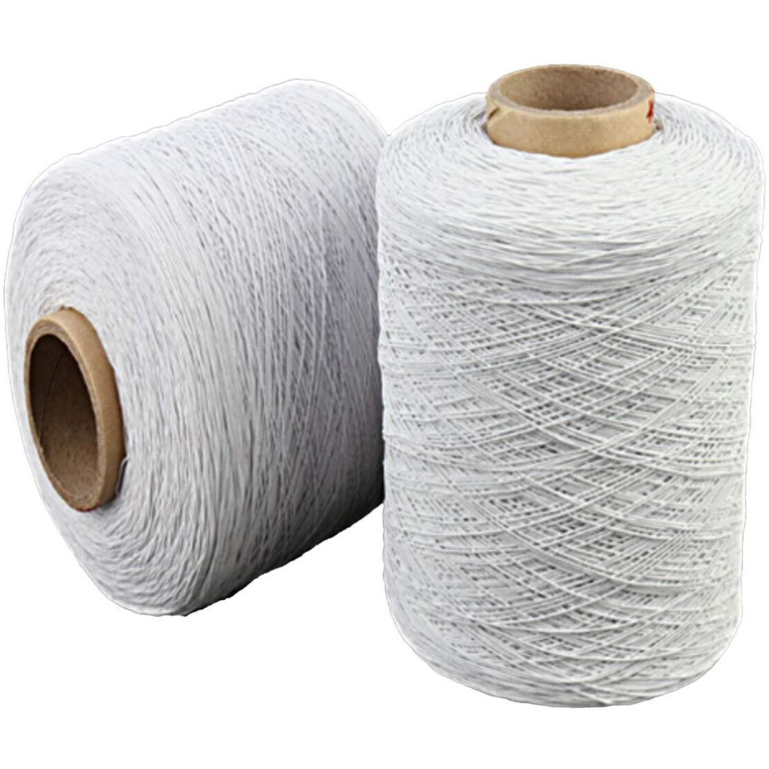 Aakriti Thread Elastic Bobbin Elastic 1 Mm For Gathering Crimping And Smocking (600 Gm, White)