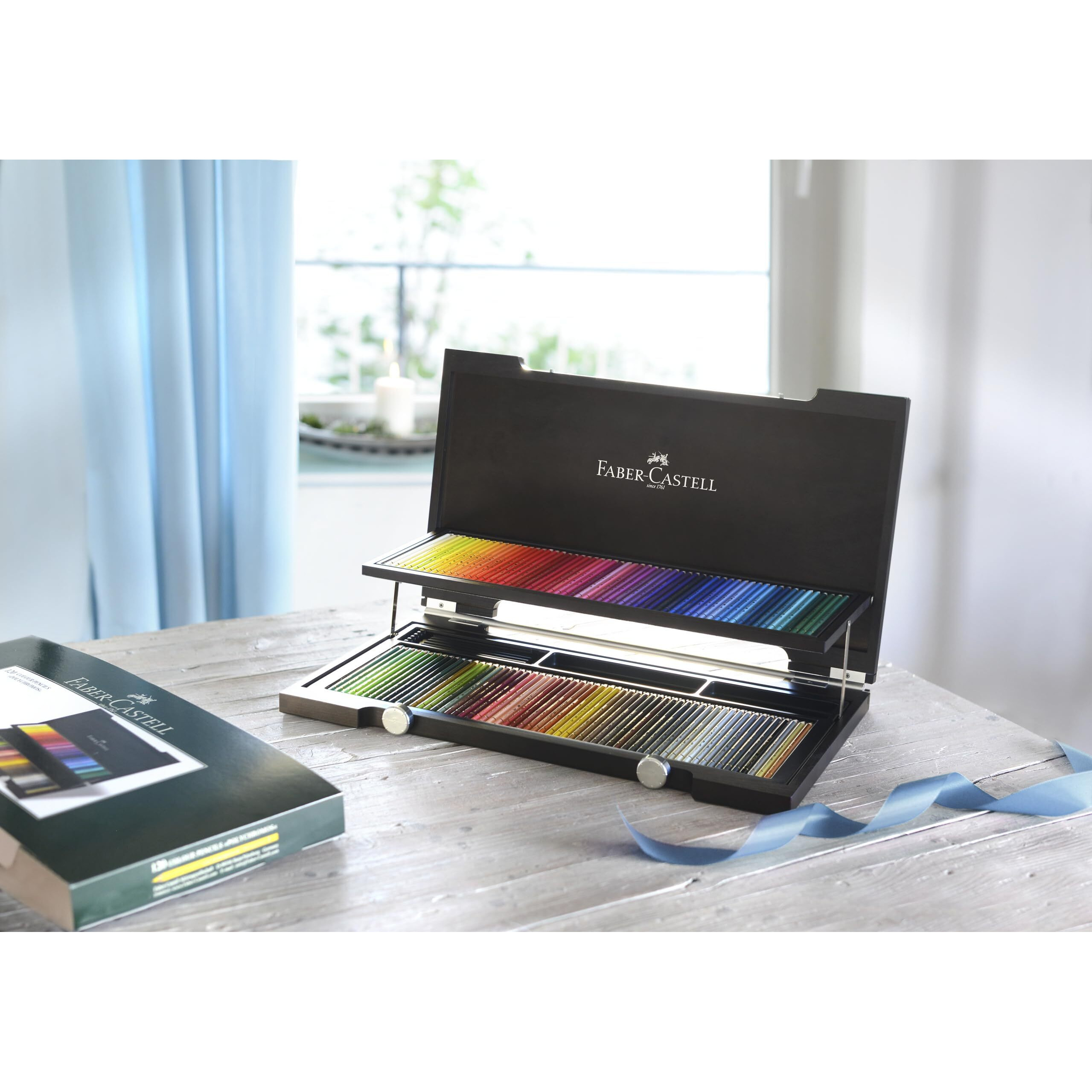 Faber-Castell Polychromos Color Pencils Set, Multicolored, 120 Color Pencils