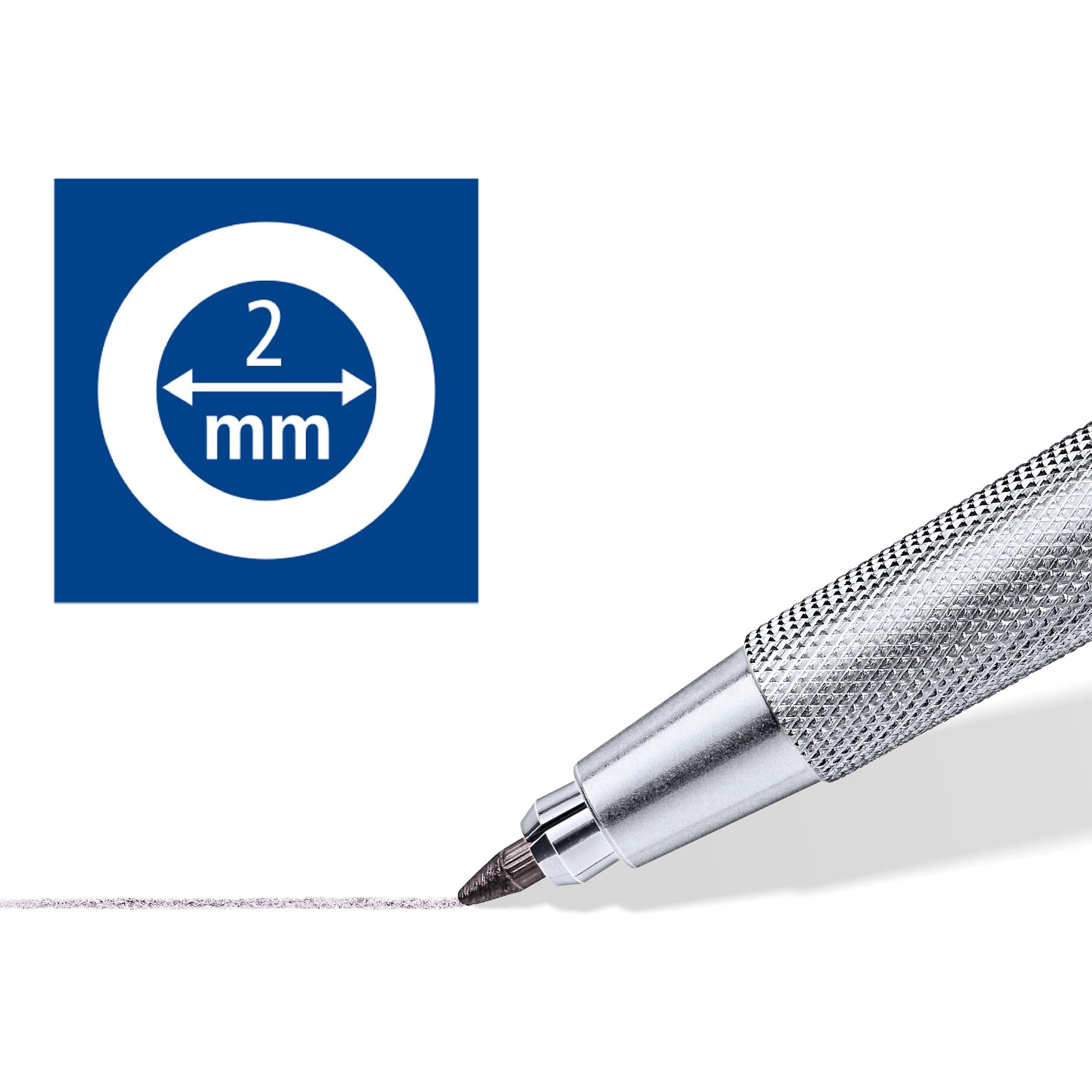 Staedtler Mars Technico 780 C Mechanical Pencil With Metal Clip (Blue) In Packing With Eraser
