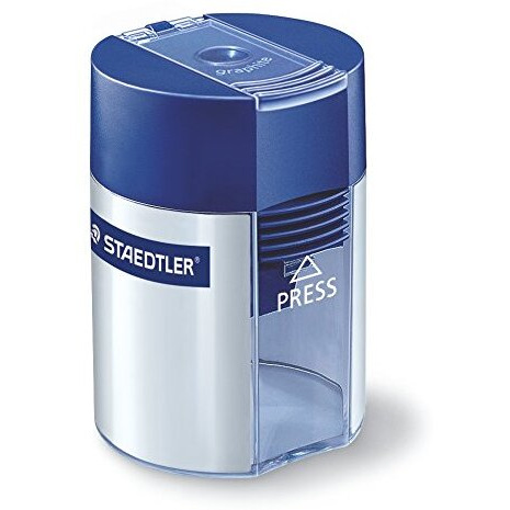 Staedtler 511 001 Noris Tradition Tub Round Metal Sharpener