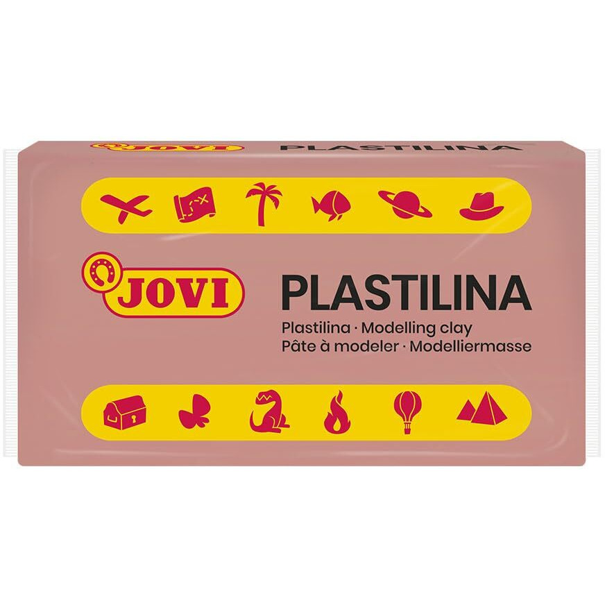 Jovi Plastilina Reusable & Non-Drying Modeling Clay 30, Peach