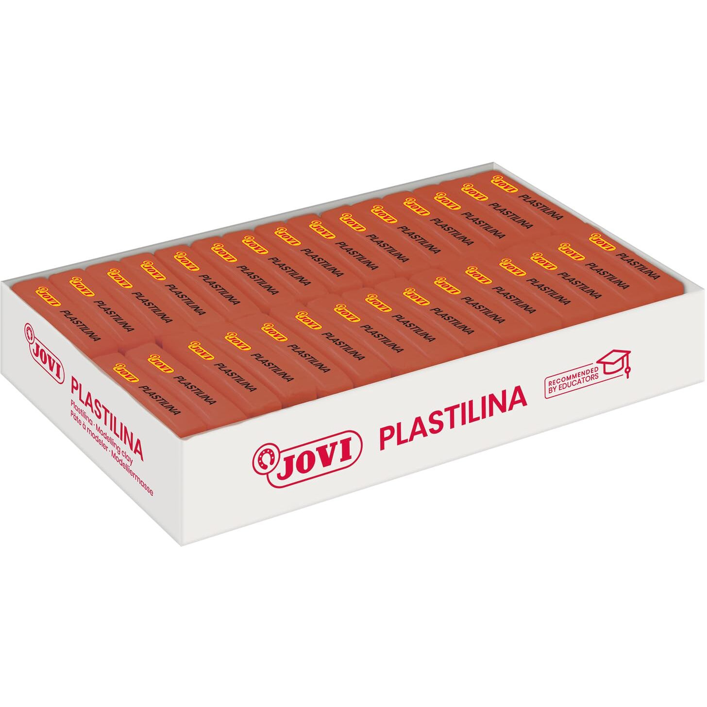 Jovi Box Of Clay, 30 Tablets 50 G, Brown - 7009