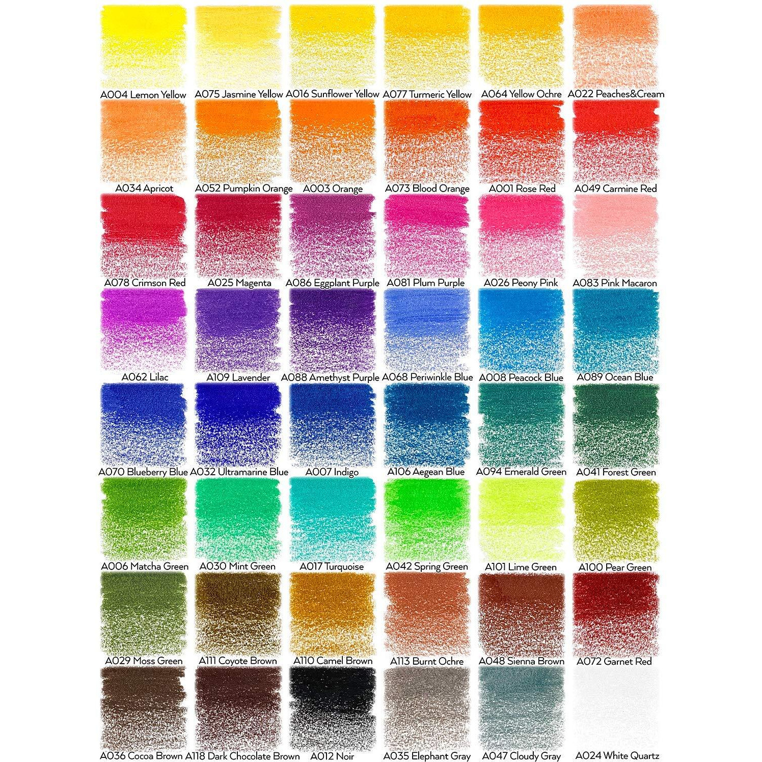 Arteza Professional Colored Pencils Set Of 48 Colors, Soft Wax-Based Cores, Ideal For Drawing Art, Sketching, Shading & Coloring, Vibrant Artist Pencils In Tin Box