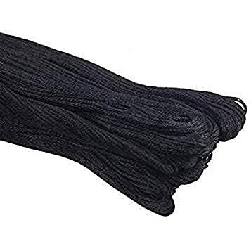 Hookcart Religious Black Kala Dhaga  15 Metres Silk Cotton Yarn Thread For Pooja, Spiritual Protection & Ritual Use