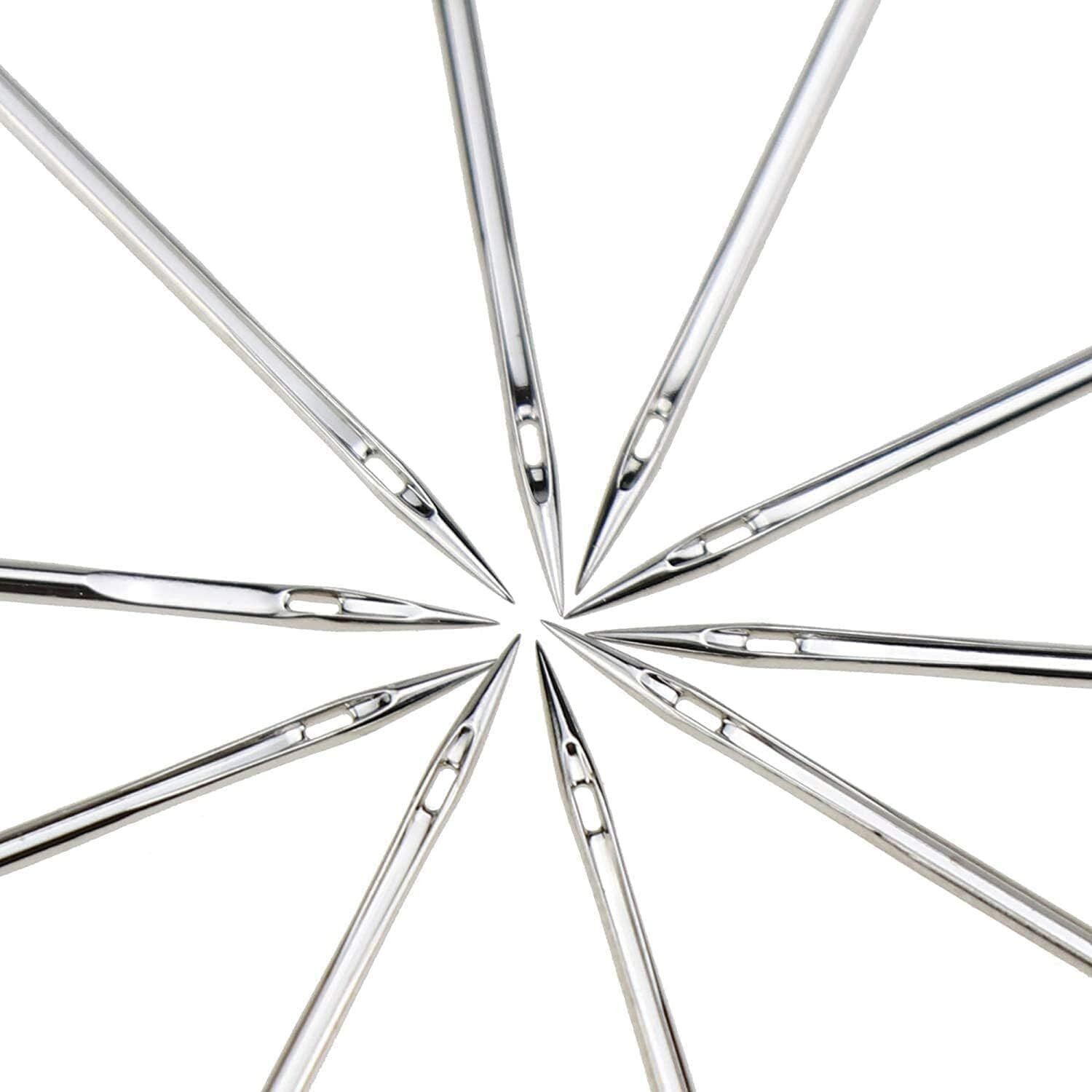 Sorzy 20 Pc Machine Sewing Needles 100/16, Ha X 1, Domestic Sewing Machine Needle, Needle Type One Side Flat