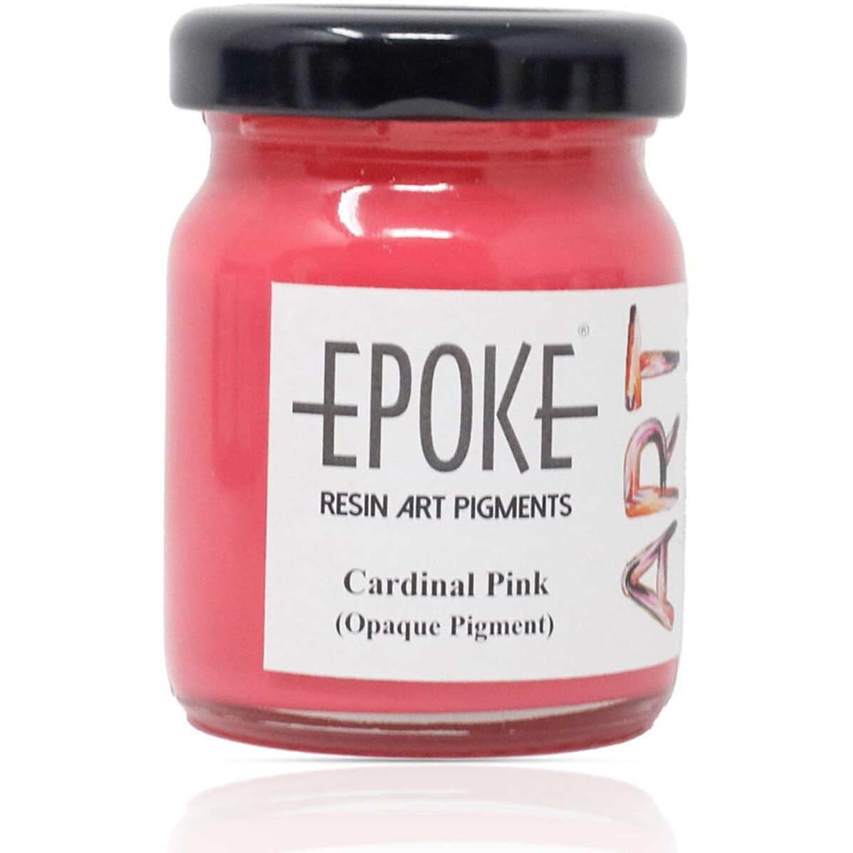 Epoke Cardinal Pink (Opaque) Art Pigment Paste, 75 G