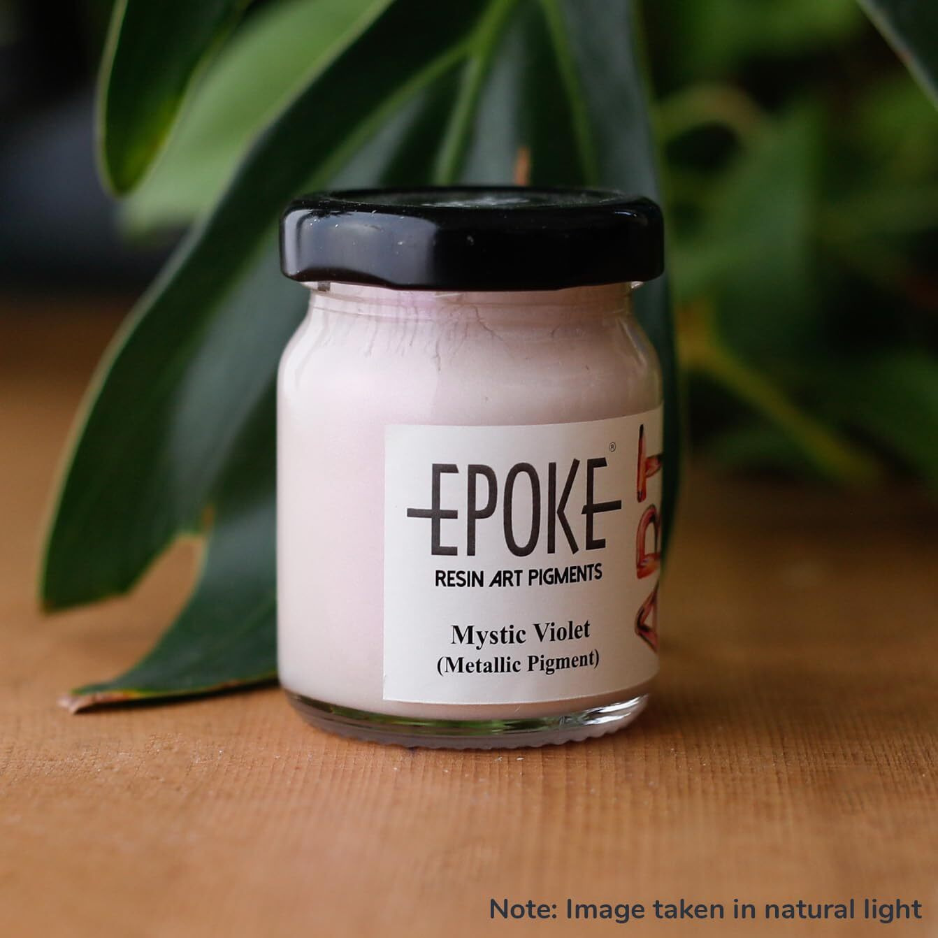 Epoke Art Resin Metallic Gel, 75 G, Mystic Violet/Ghost Violet