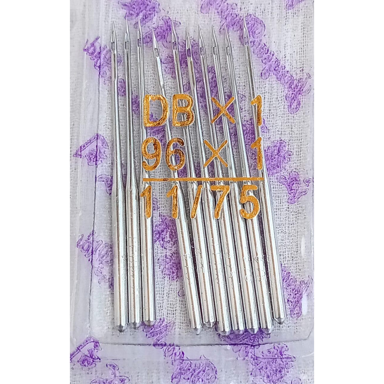 Sorzy Sewing Machine Needles For All Automatic Sewing Machines (Dbx1-11/75) Needle Type Complete Round, Pack Of 10