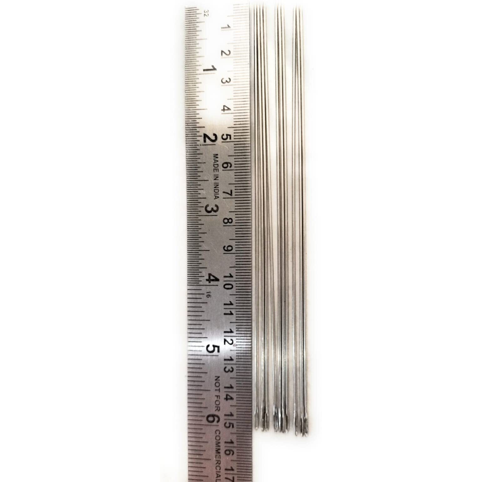Hookcart Big Size Needle For Making Flower Garland, Big Eye Needle, Long 15Cm, 10 Piece
