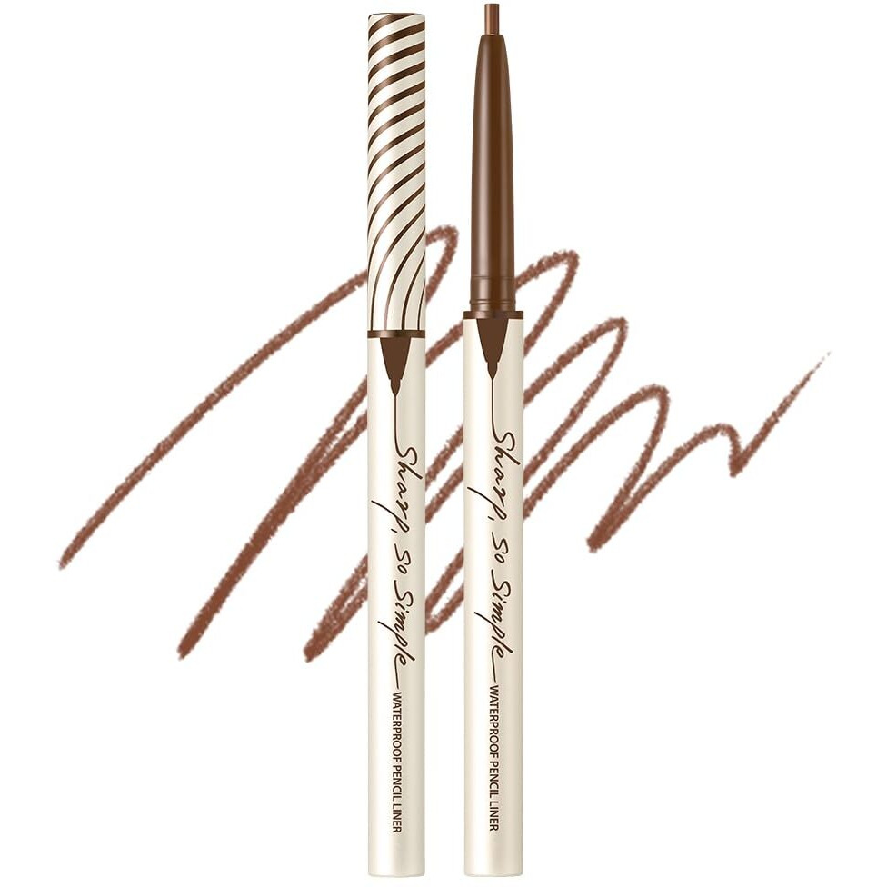 Clio Sharp So Simple Waterproof Pencil Liner 003 Dark Brown