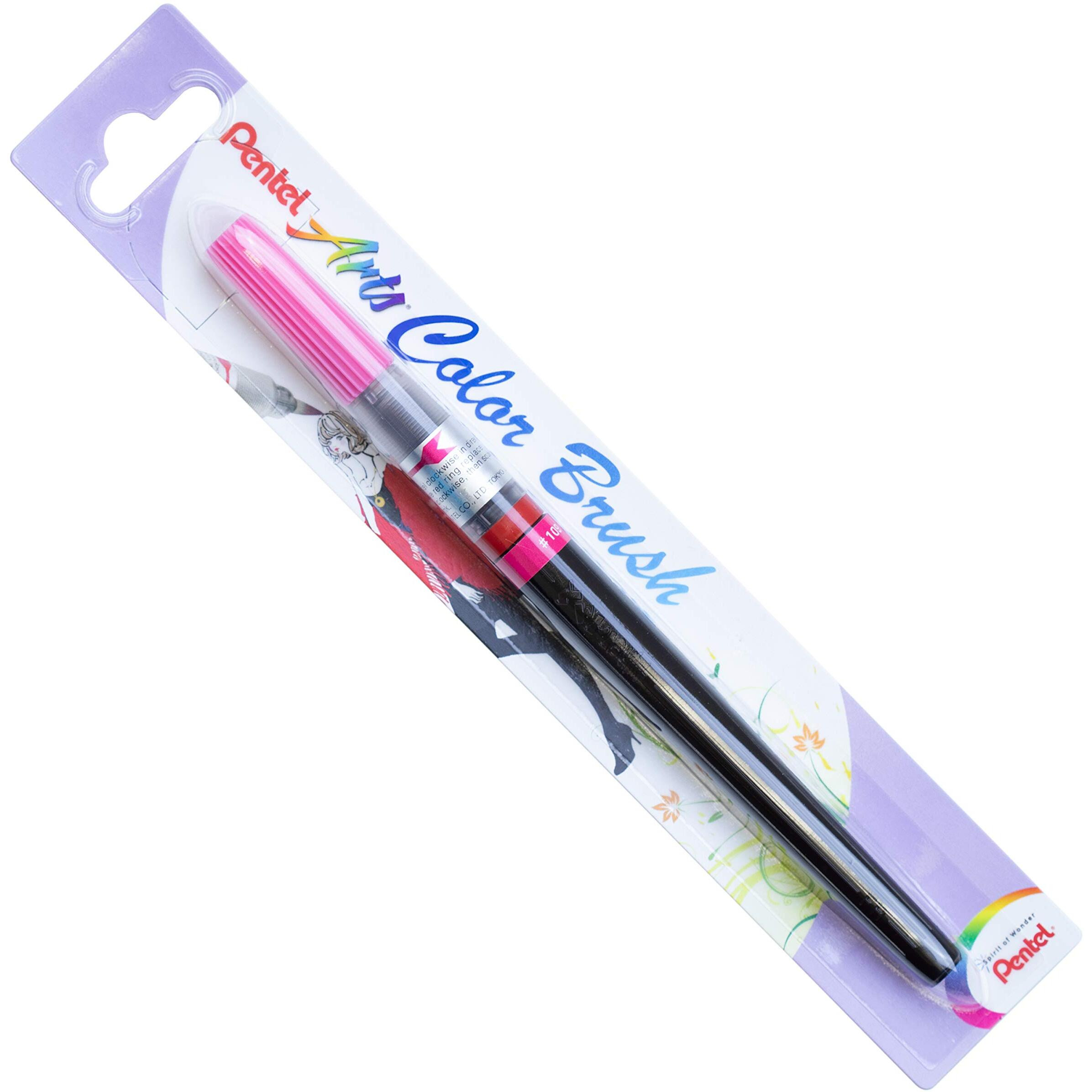 Pentel Arts Xgfl Colour Brush Pen-Pale Orange