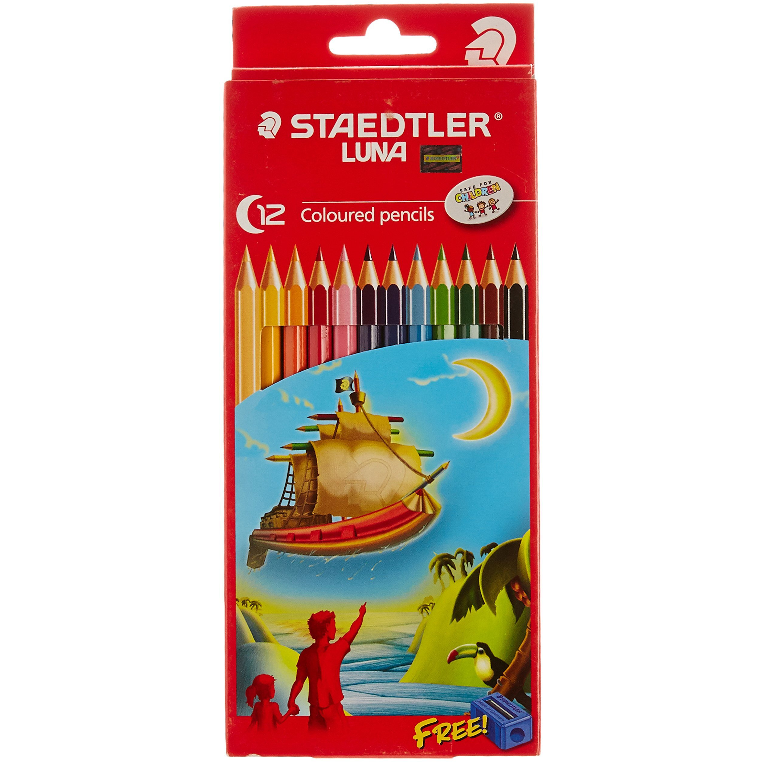 Staedtler Luna Coloured Pencil, 12 Shades