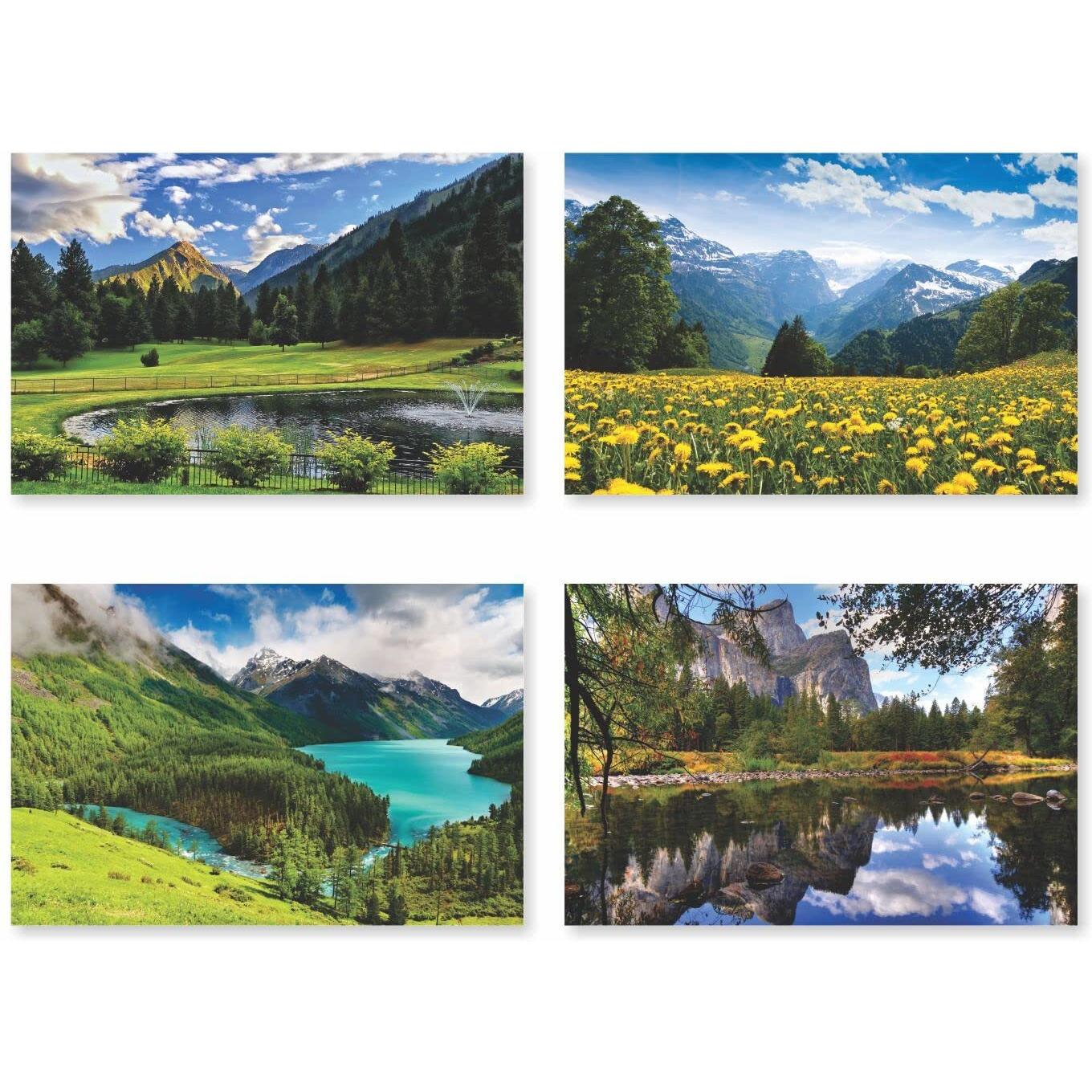 Sr Creative Craft Nature Wall Poster For Entrance/Living Room/Office/Hall Wall Decor/Wall Poster For Decoration|High Resolution 300 Gsm Glossy Finish Paper Poster(12X18 Inch) Pack Of 10 -Pt-1