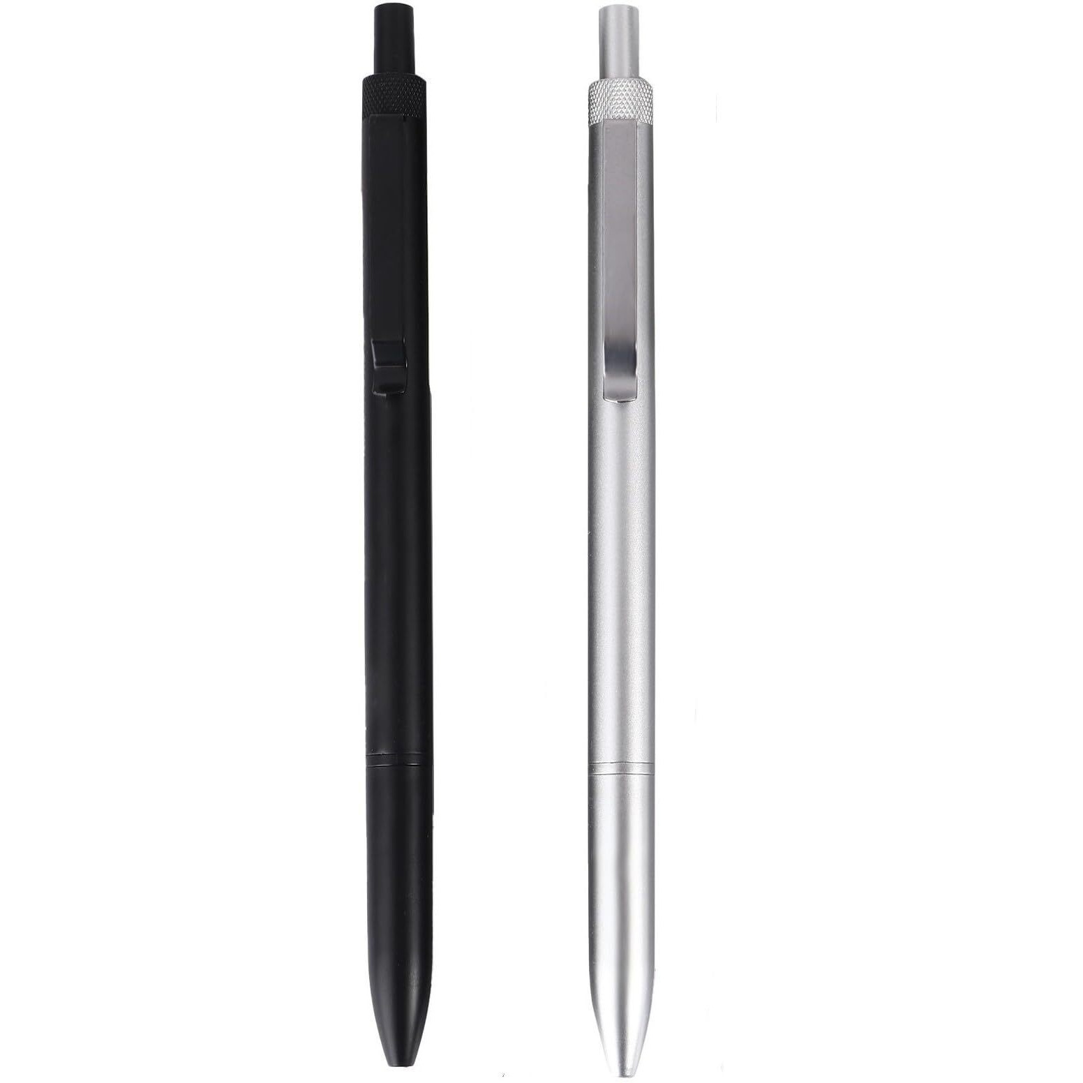 Worison 0.7Mm Mechanical Pencil Set 1 White And 1 Black Pencil