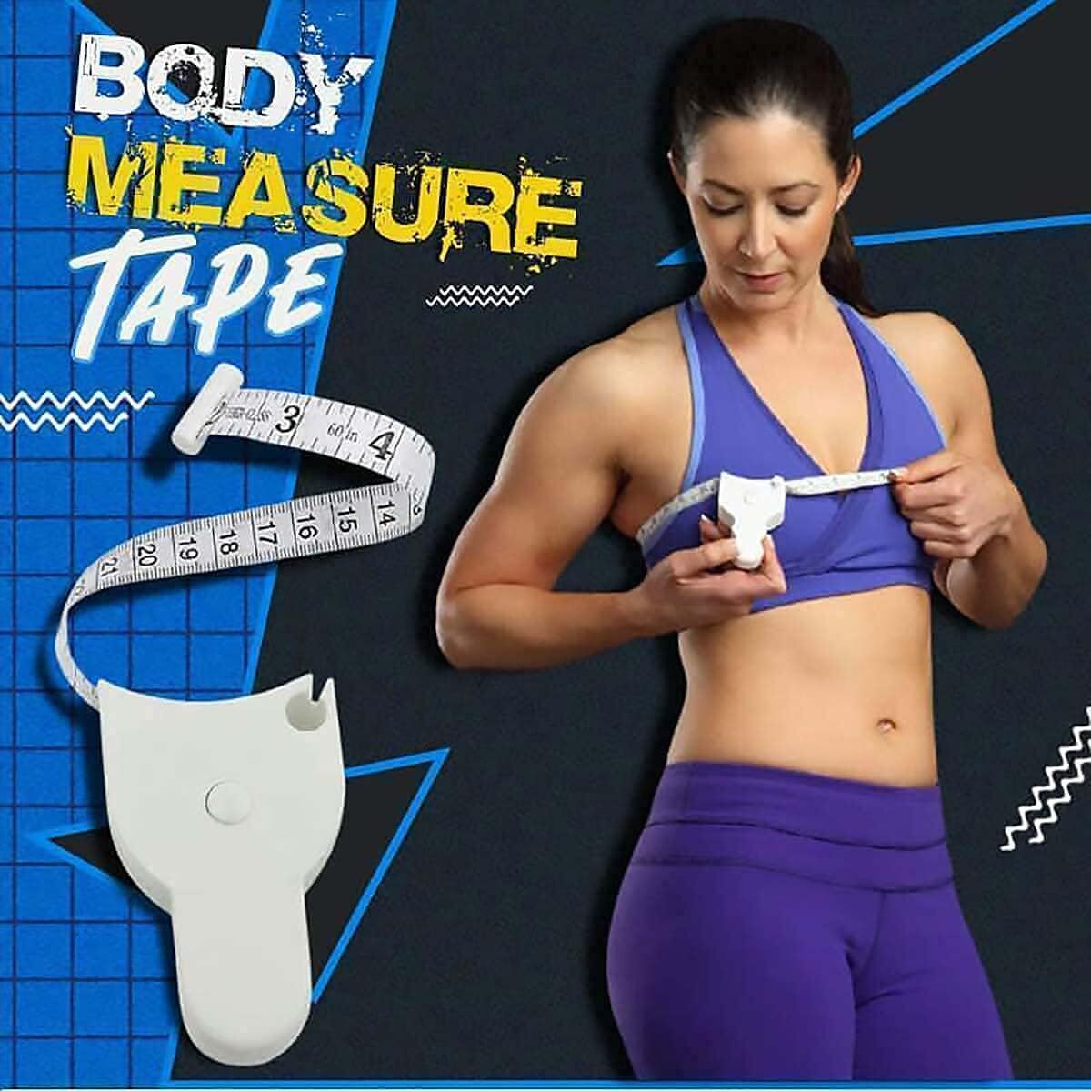 Zarwar Body Measuring Tape With Lock Pin And Retractable Push Button - Premium 150 Cm Measurement Tape For Body, Tailoring, Sewing, Fitness, And Weight Loss - Durable, Accurate, And Easy-To-Use
