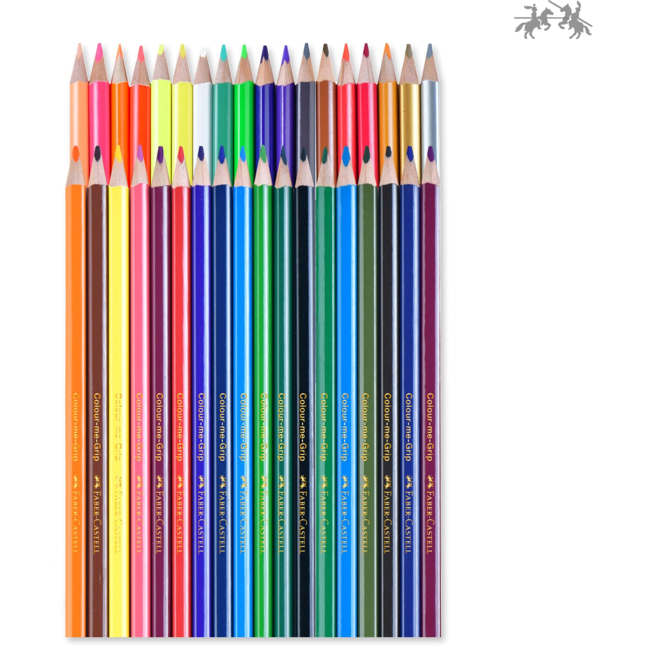 Faber-Castell Triangular Colour Pencil Set  Pack Of 36 | Super Soft, Smooth & Child-Safe Colour Pencils | Classic Triangular Grip | Perfect For School And Art Projects