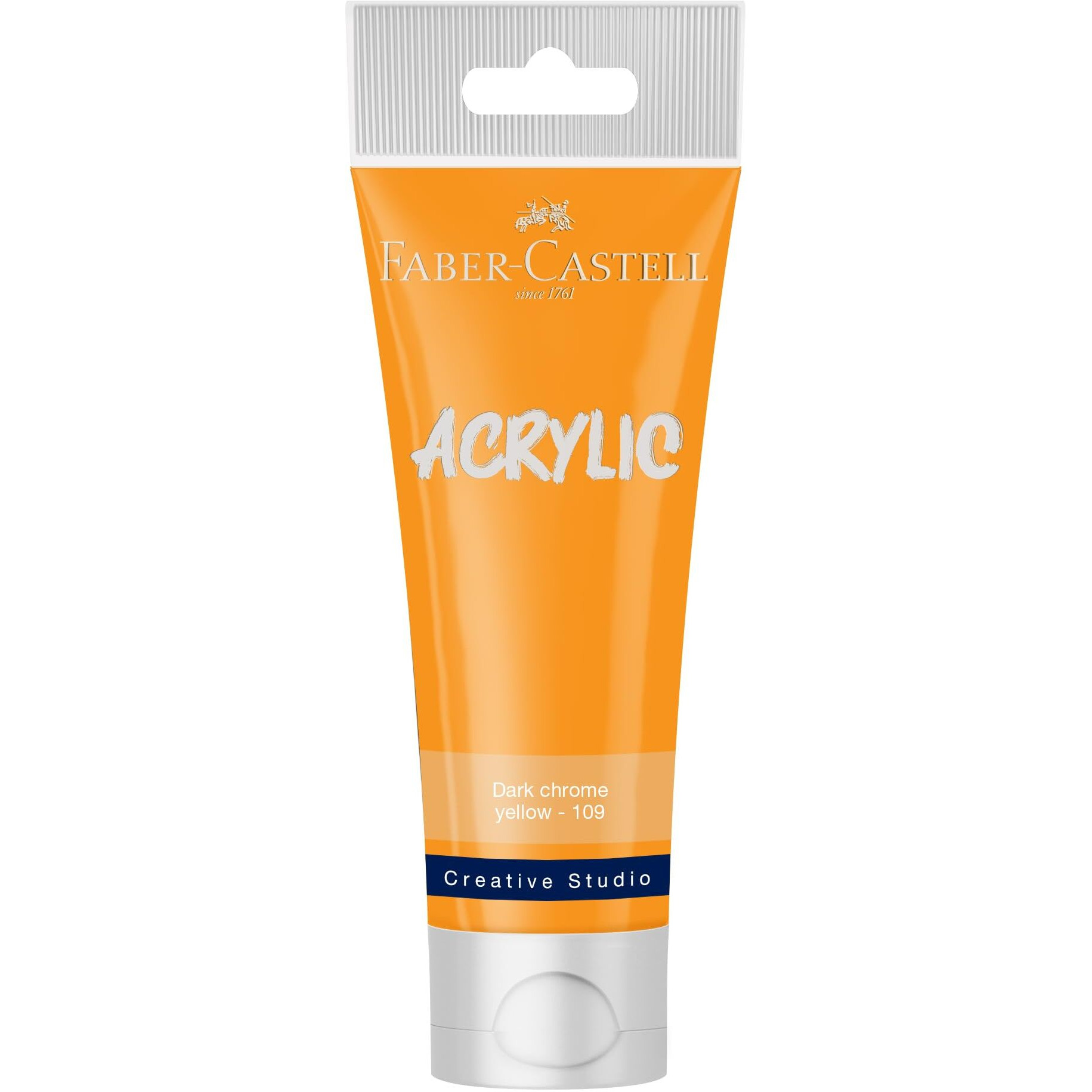 Faber-Castell Creative Studio Acrylic Tube120Ml-Dark Chrome Yellow 109