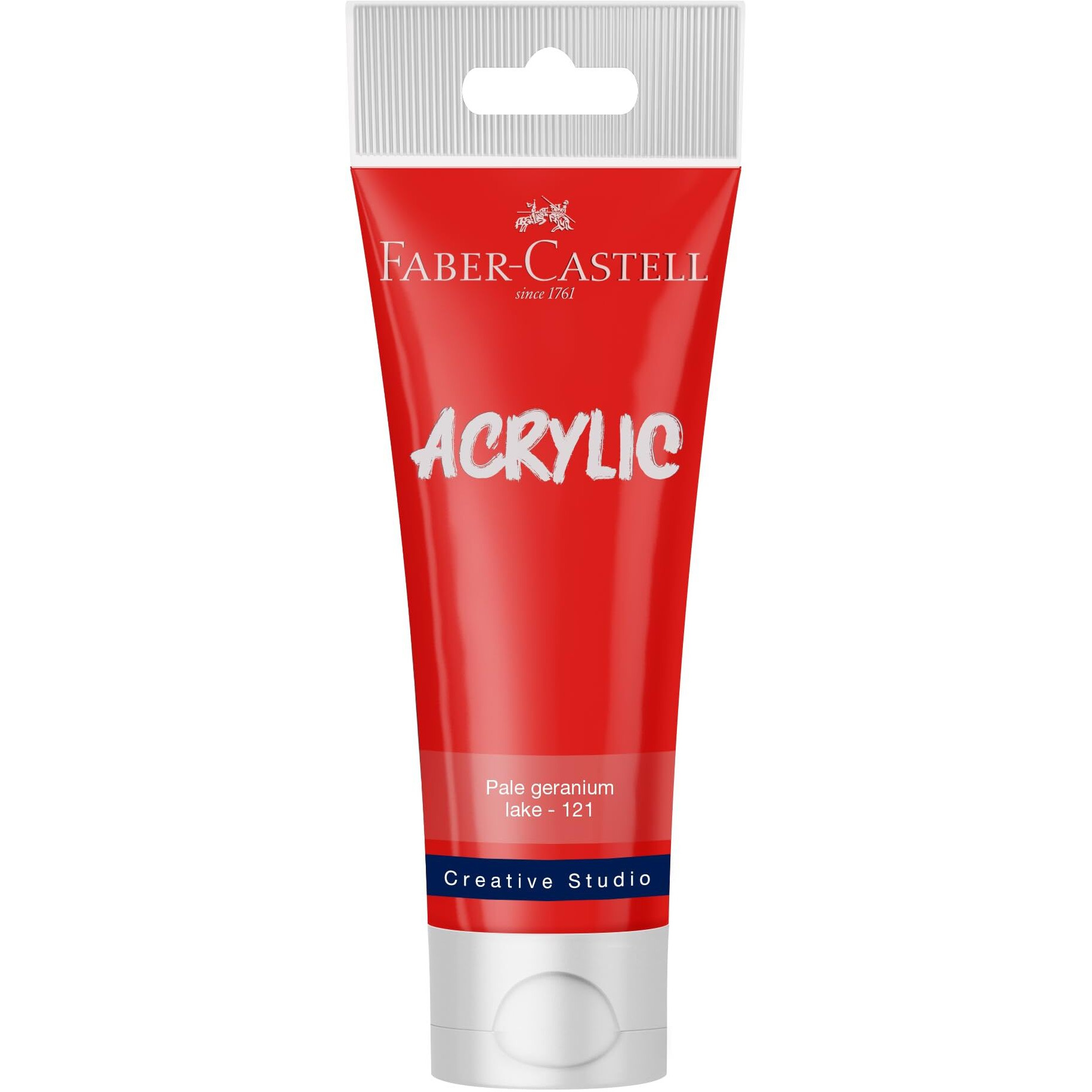 Faber-Castell Creative Studio Acrylic Tube120Ml-Pale Geranium Lake 121