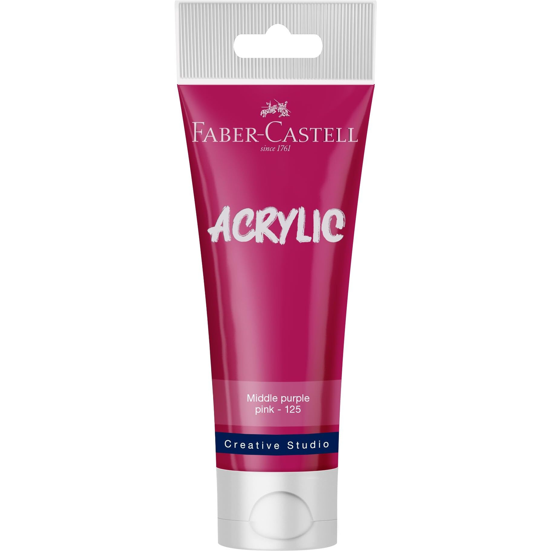 Faber-Castell Creative Studio Acrylic Tube120Ml-Middle Purple Pink 125