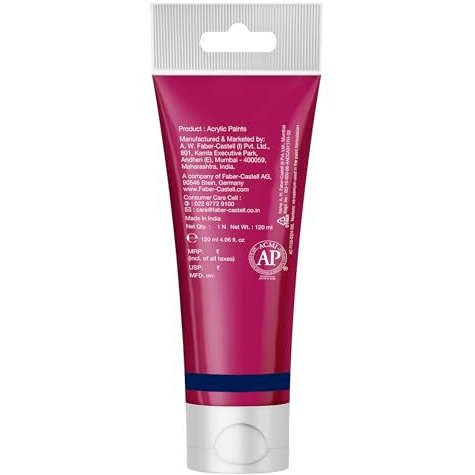 Faber-Castell Creative Studio Acrylic Tube120Ml-Middle Purple Pink 125
