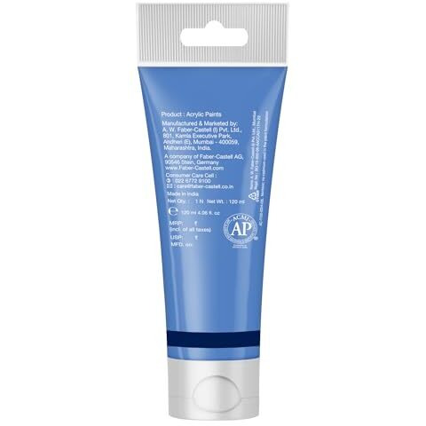 Faber-Castell Creative Studio Acrylic Tube120Ml-Light Ultramarine 140
