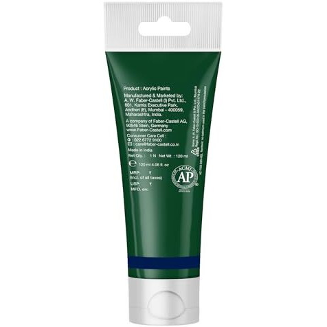 Faber-Castell Creative Studio Acrylic Tube120Ml-Phthalo Green 161