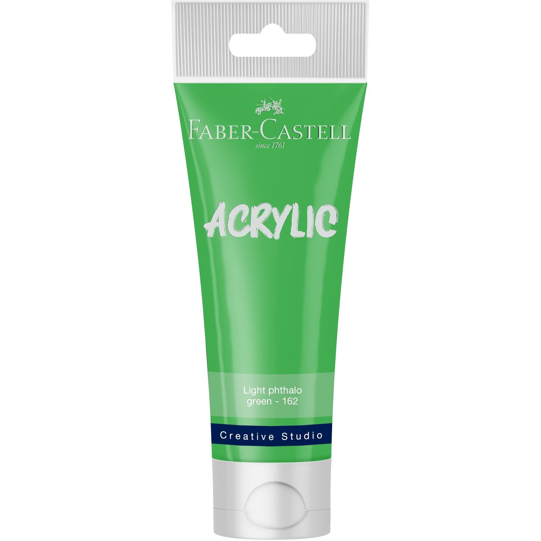 Faber-Castell Creative Studio Acrylic Tube120Ml-Light Phthalo Green 162