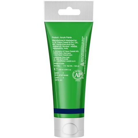 Faber-Castell Creative Studio Acrylic Tube120Ml-Grass Green 166