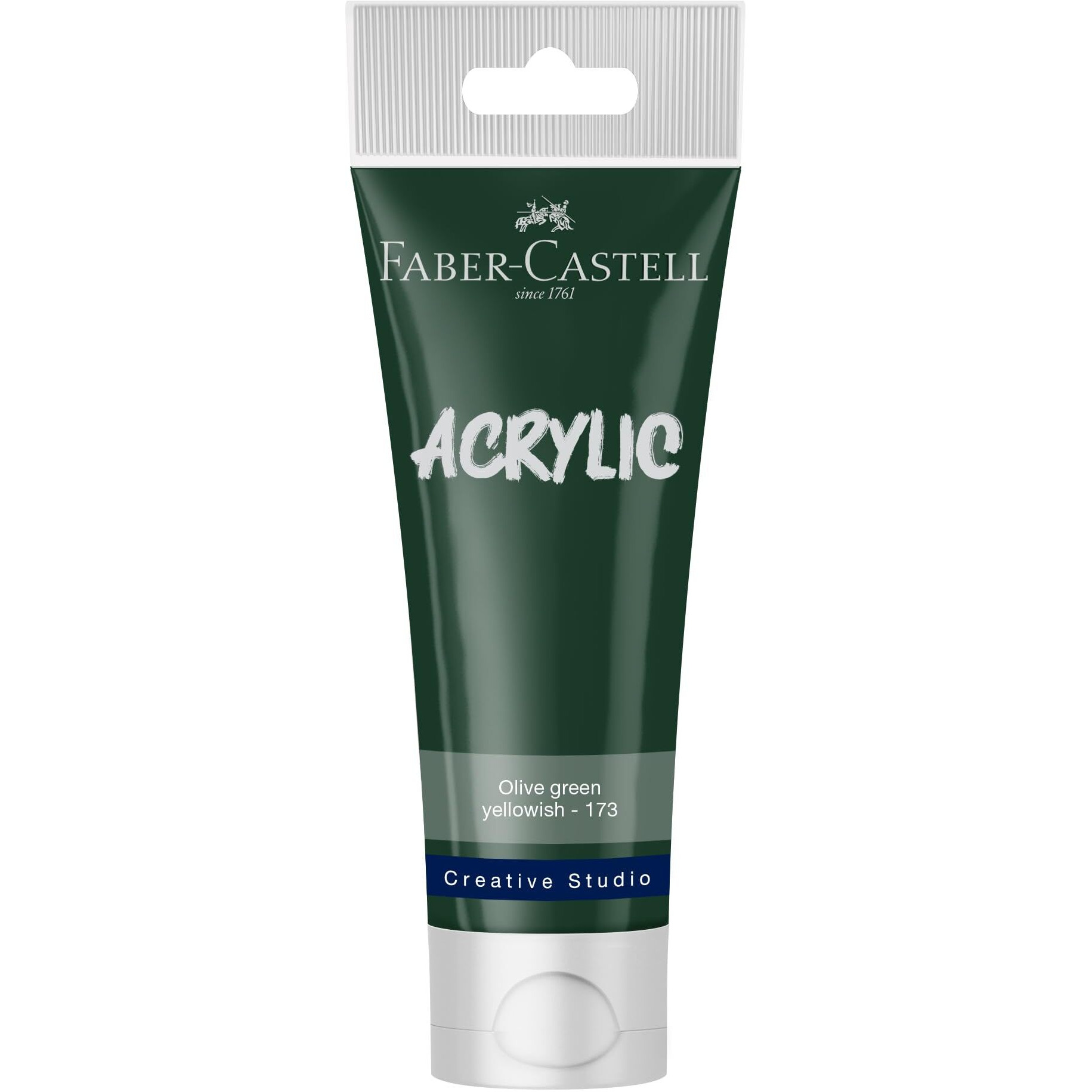 Faber-Castell Creative Studio Acrylic Tube120Ml-Olive Green Yellowish 173