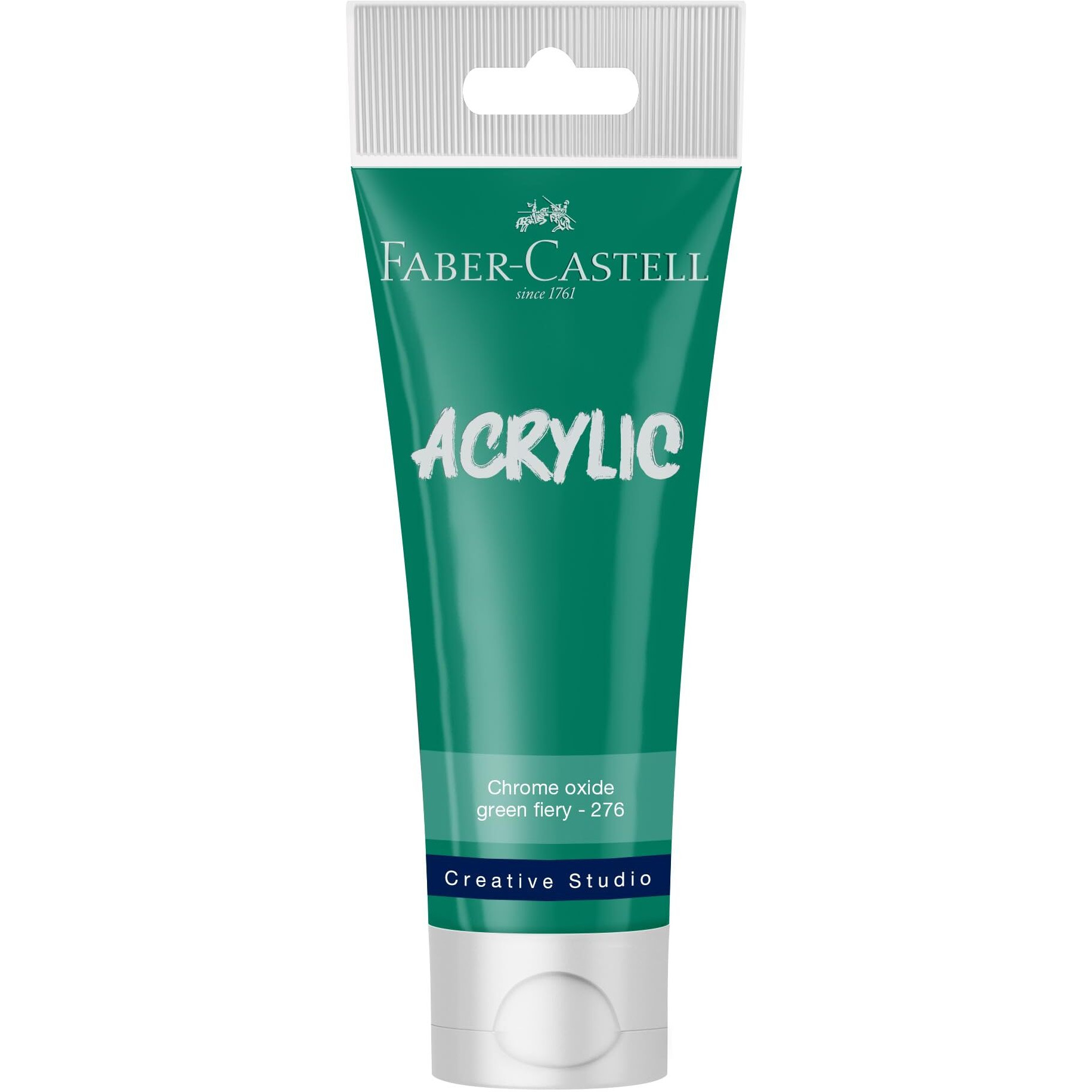 Faber-Castell Creative Studio Acrylic Tube120Ml-Chrome Oxide Green 276
