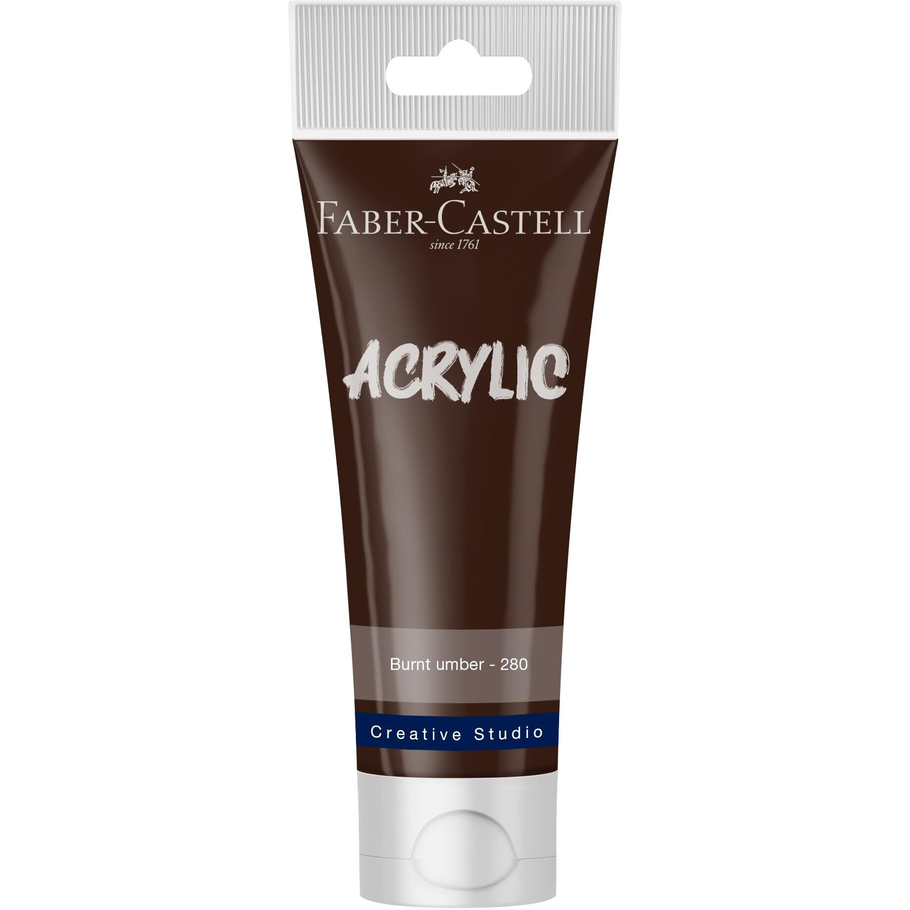 Faber-Castell Creative Studio Acrylic Tube120Ml-Burnt Umber 280