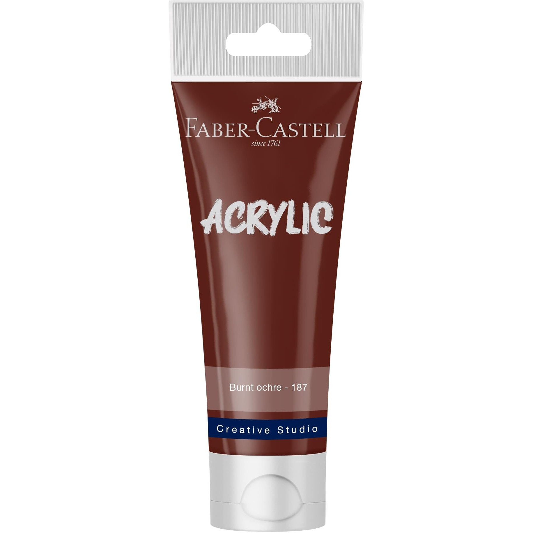 Faber-Castell Creative Studio Acrylic Tube120Ml-Burnt Ochre 187