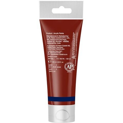 Faber-Castell Creative Studio Acrylic Tube120Ml-India Red 192