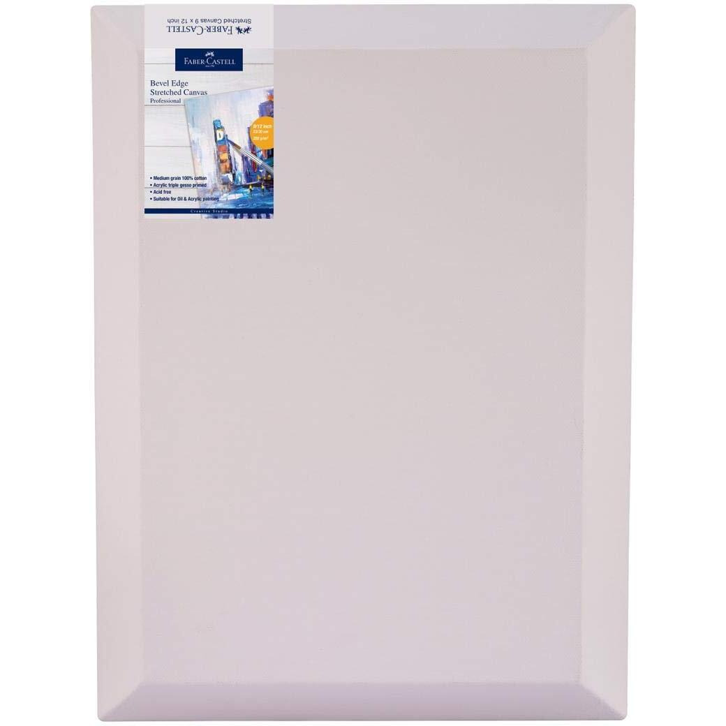 Faber-Castell Bevel Edge Tretched Canvas 9 X 12 Inches