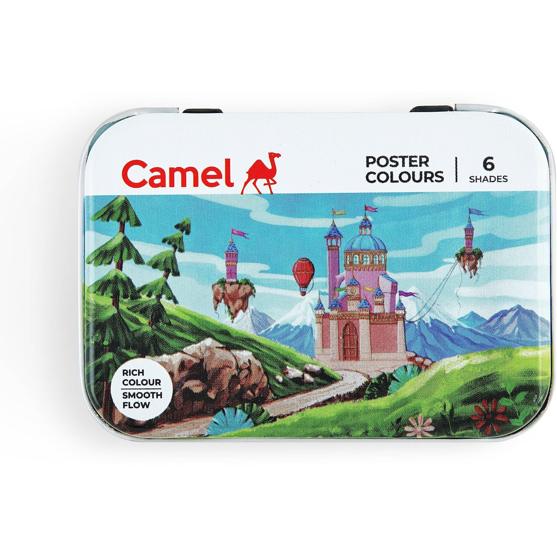 Camel 3806517 Student Poster Color - 10Ml Each, 6 Shades