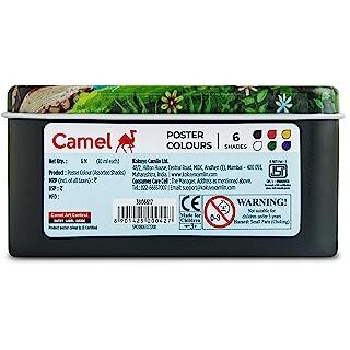 Camel 3806517 Student Poster Color - 10Ml Each, 6 Shades