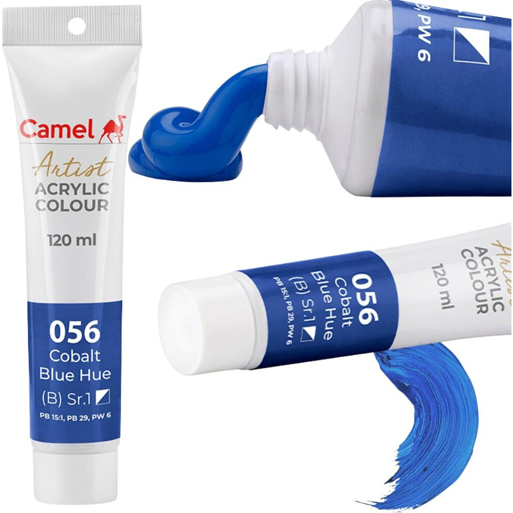 Camlin Kokuyo Cobalt Blue Hue Artist Acrylic Color-120 Ml