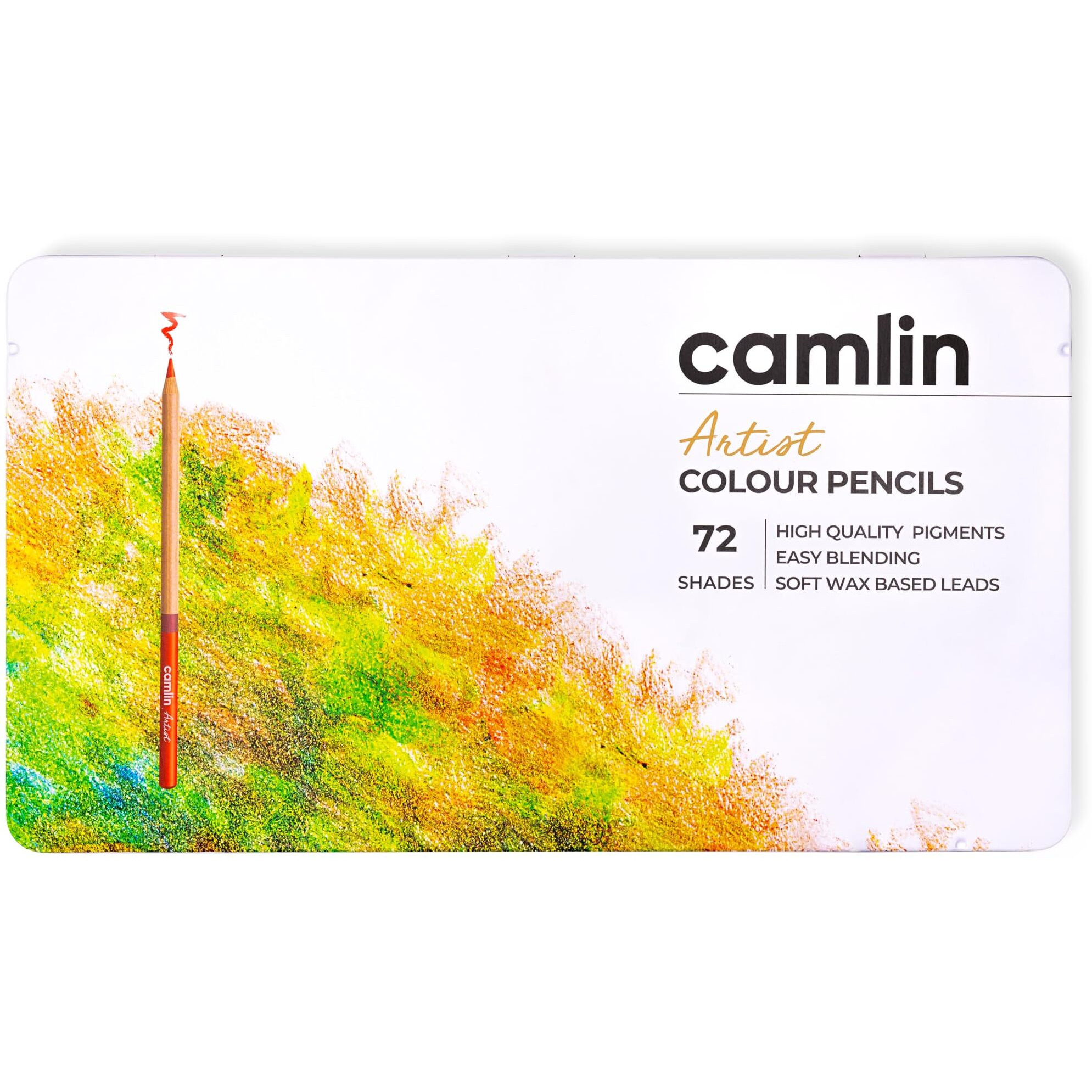 Camlin Artist Colour Pencils - 72 Shades,Ink Color Multicolor