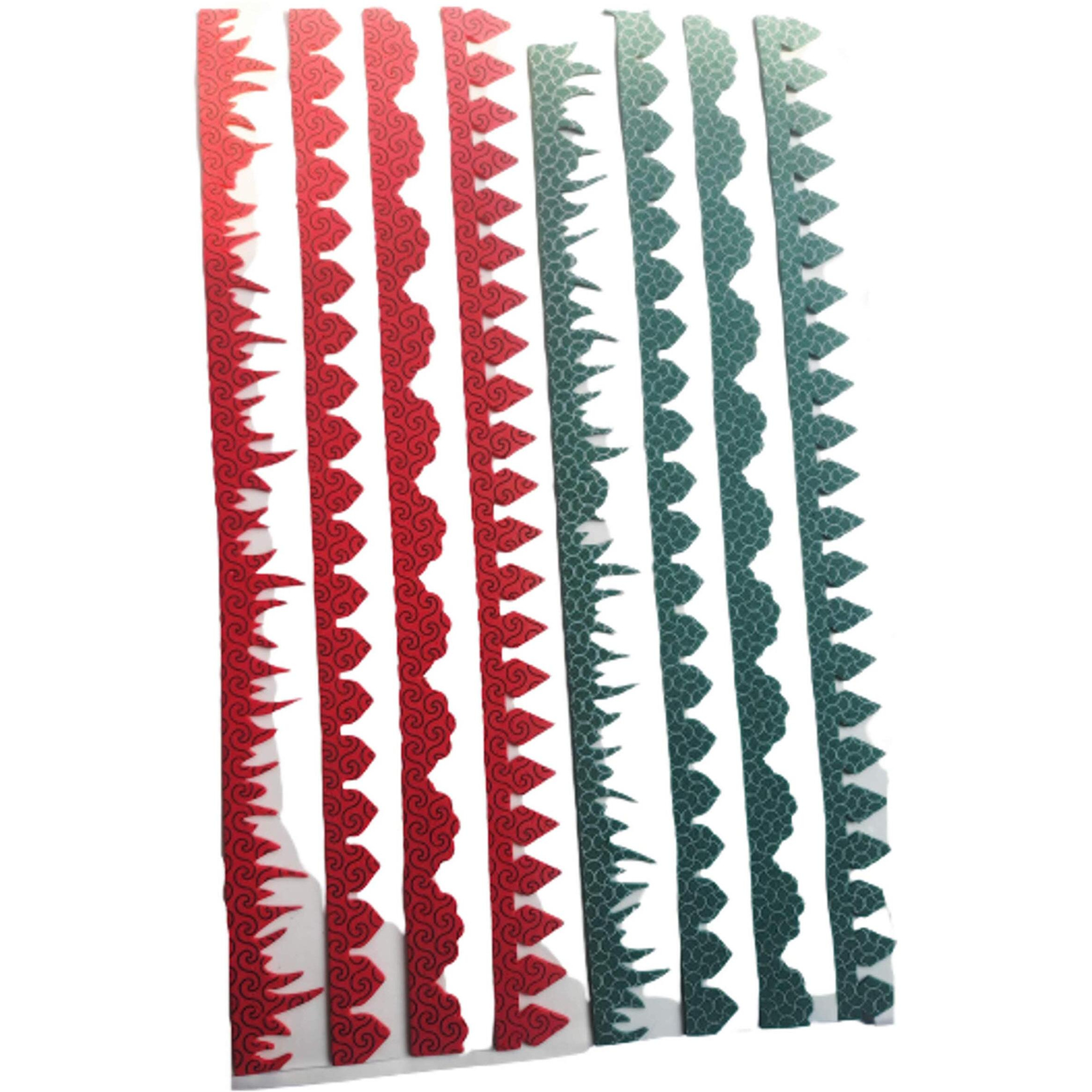 Kcr Amazing Eva Printed Foam Self Adhesive Border Stickers For Kids For Art & Craft(Set Of 4)