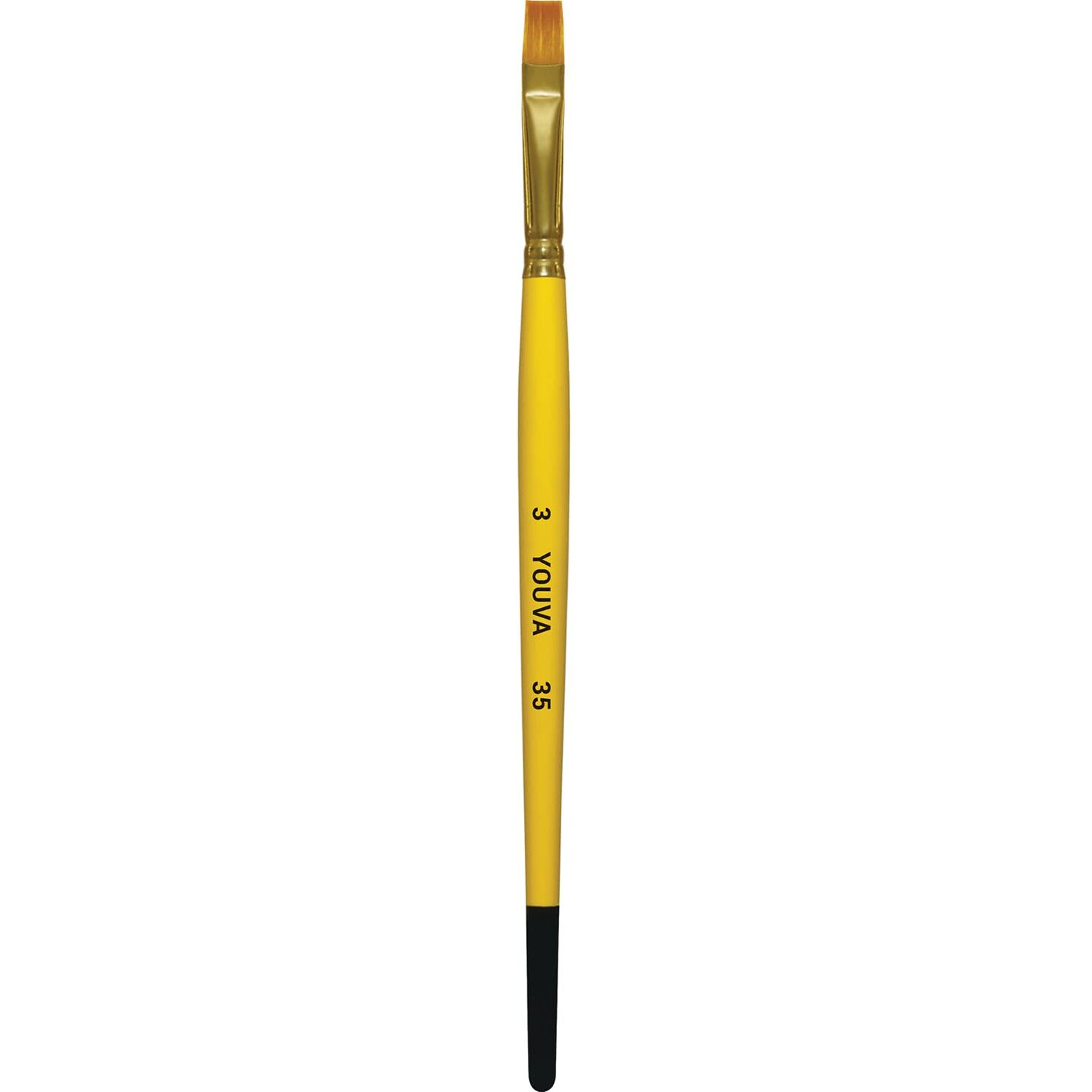 Navneet Youva Brush Synthetic Flat 3(Pack Of 10) Set Of 10