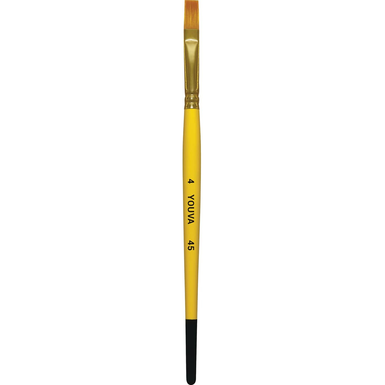Navneet Youva Brush Synthetic Flat 4 (Pack Of 5) Set Of 5