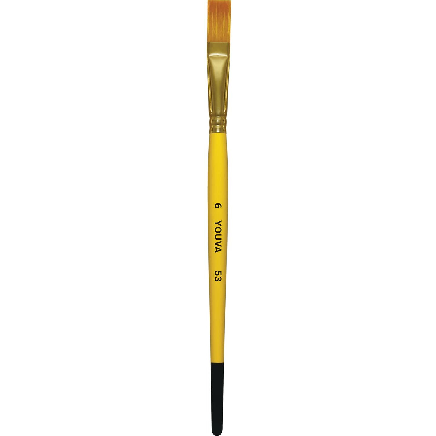 Navneet Youva Brush Synthetic Flat 6 (Pack Of 5) Set Of 5