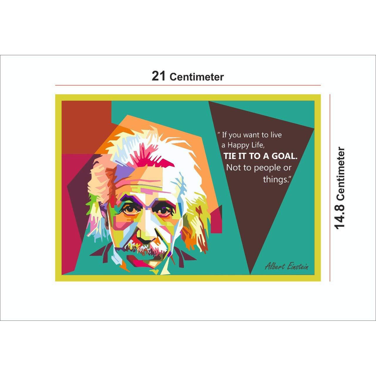 Vantagekart Motivational Inspirational Self Adhesive Posters (Paper , A5 Size, 21 X 14.8 X0.1 Cm, Multicolour) -Set Of 15 Poster